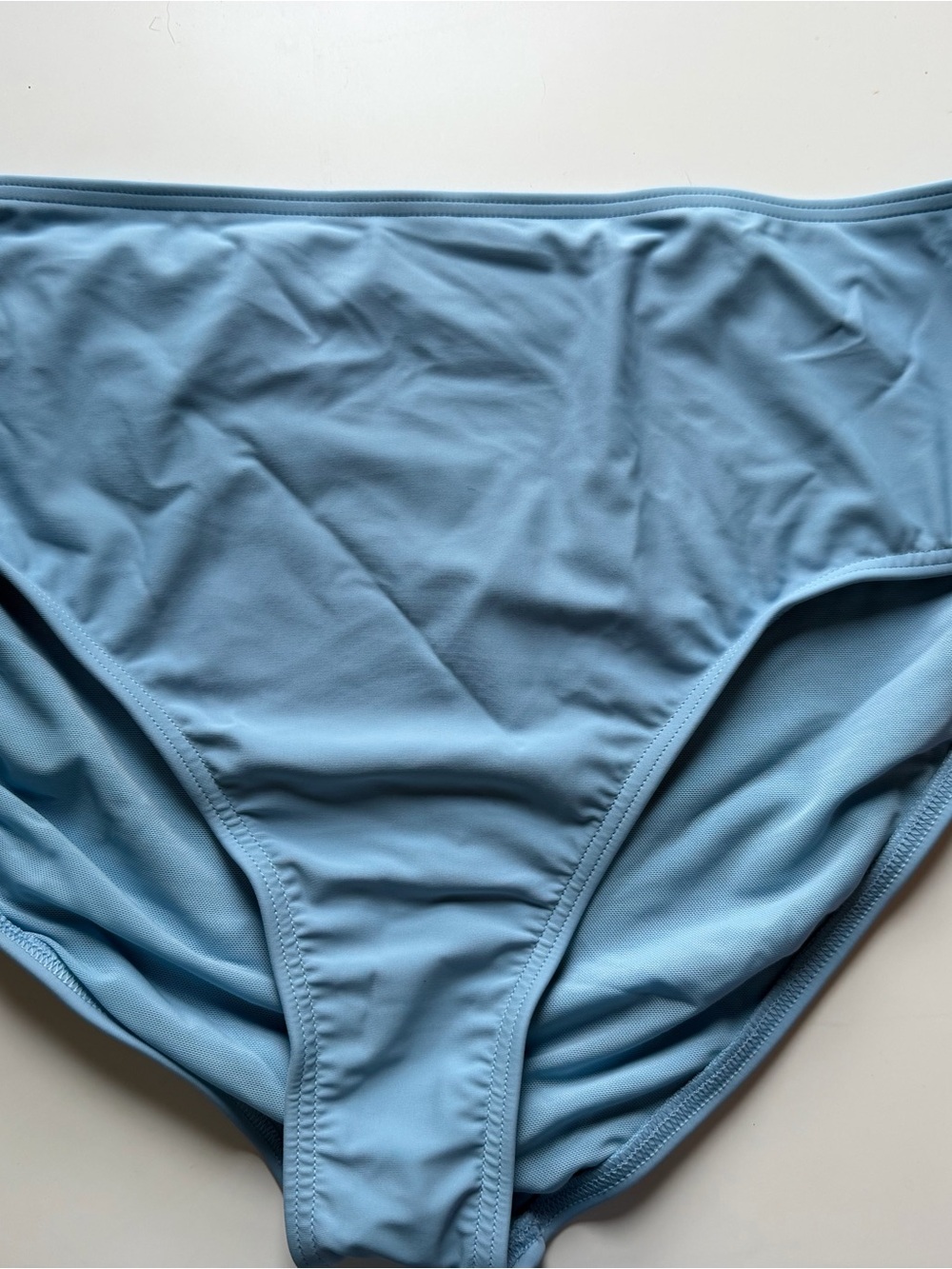 Light Blue Women's Bikini Bottom Lands End XL 18